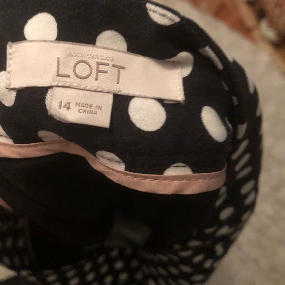 Loft polka dot skirt - Picture 4 of 9